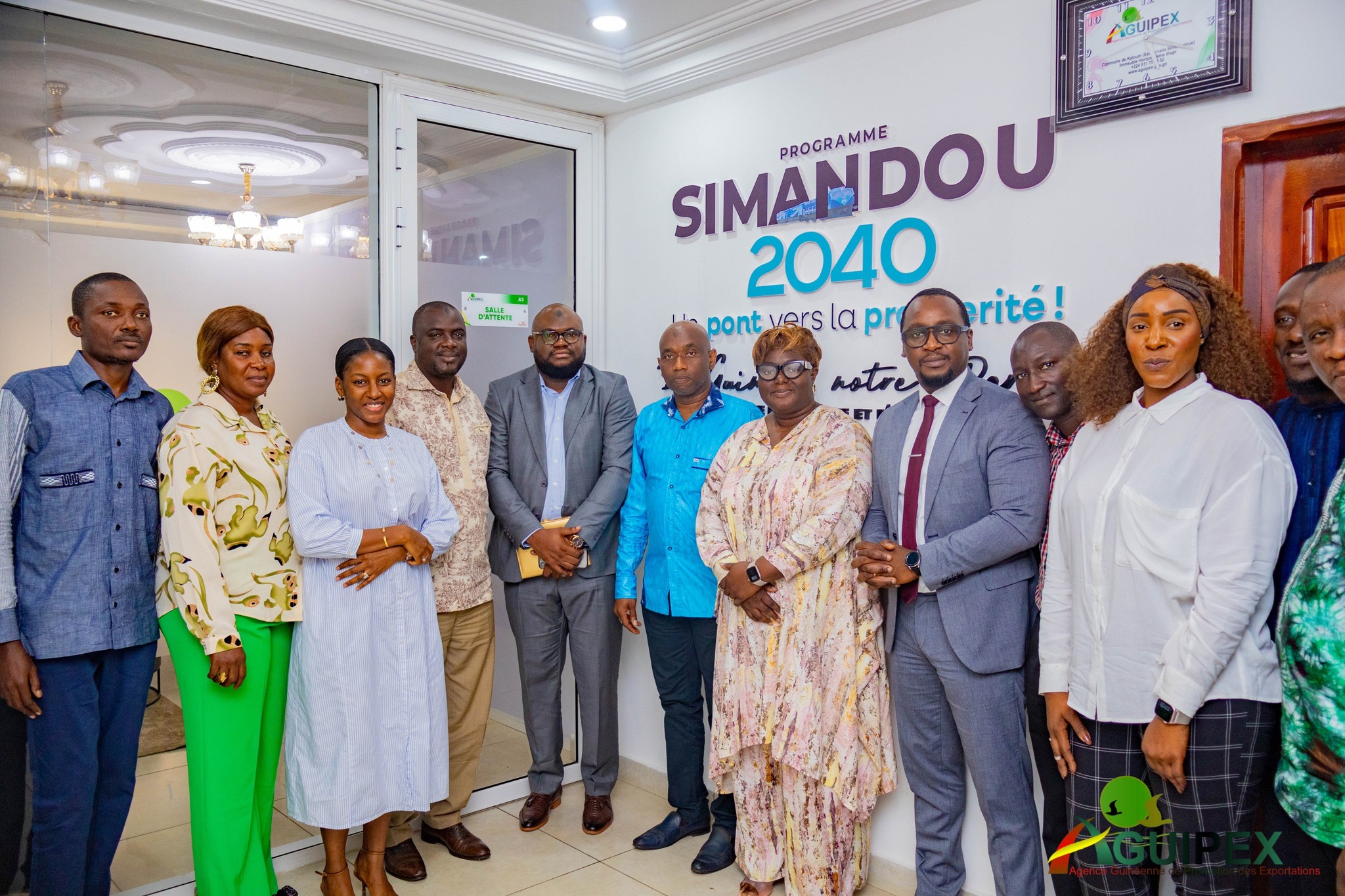 Visite du Secrétaire Général et du Chef de Cabinet du Ministère du Commerce à l’AGUIPEX