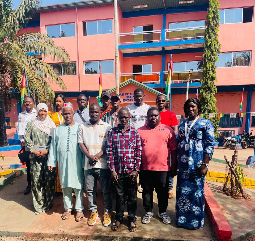 Enquête diagnostique des entreprises exportatrices- Étape de Boké